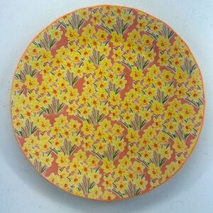 Anthropologie x Kimmy Scafuro New Beginnings Daffodil Dessert Plate